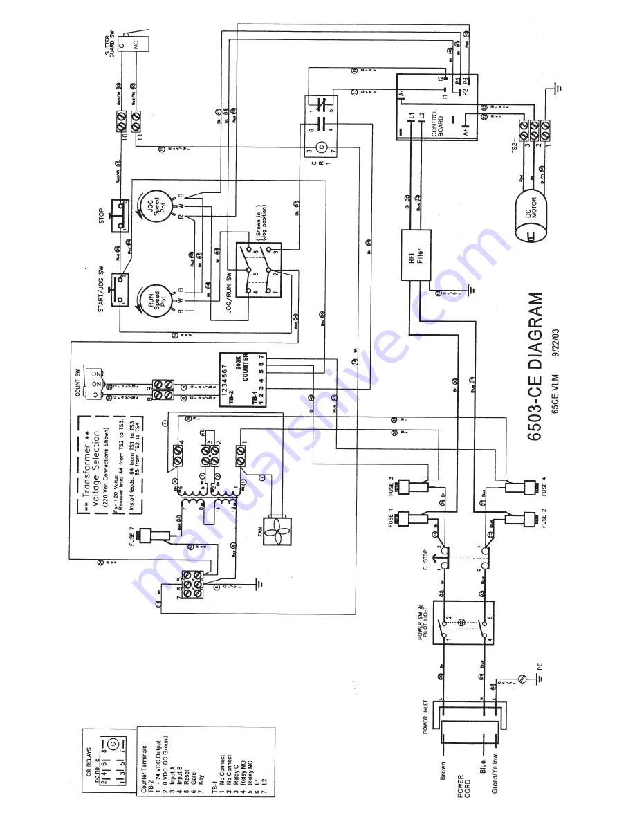 Sohn 6503 Installation & Service Manual Download Page 25