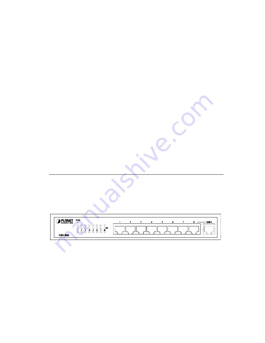 Soho FSD-800 User Manual Download Page 9