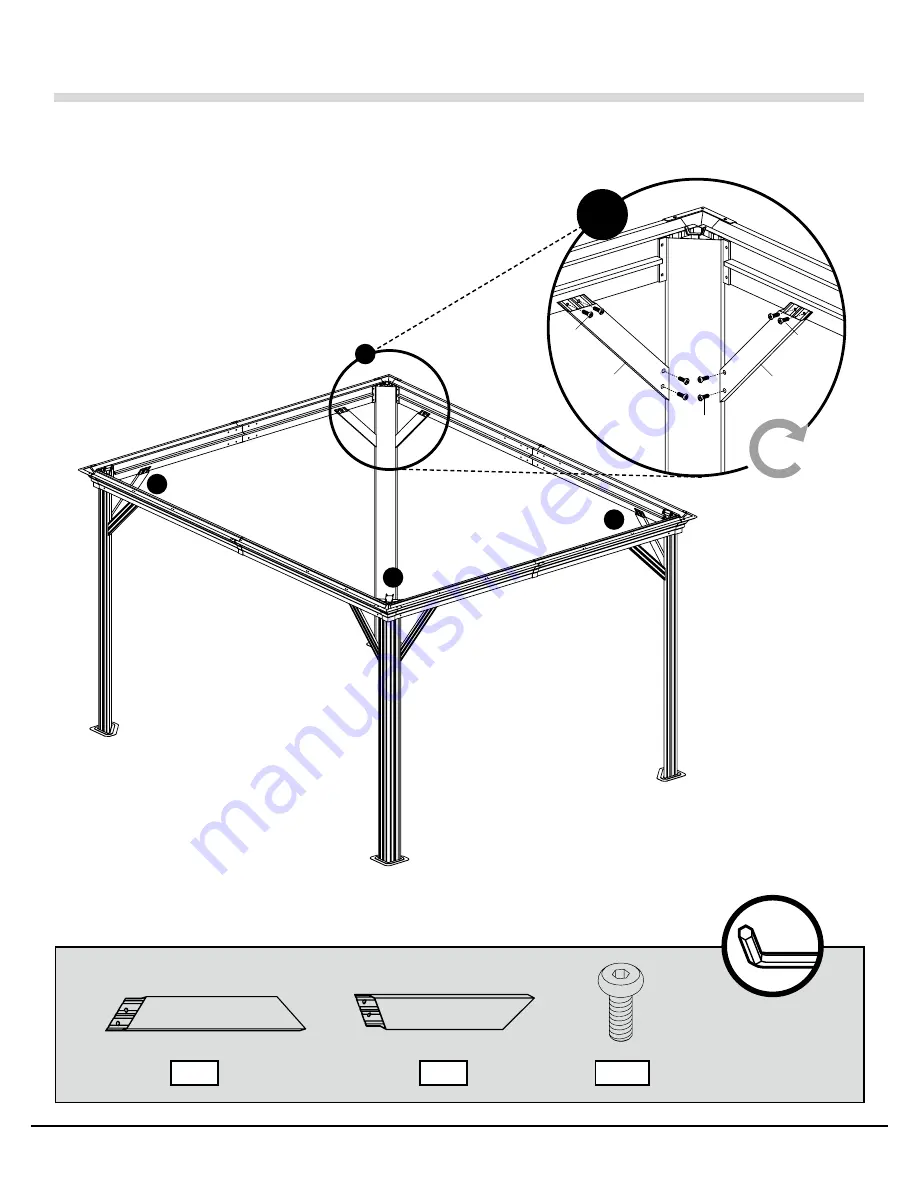 Sojag 500-8163308 Assembly Manual Download Page 14