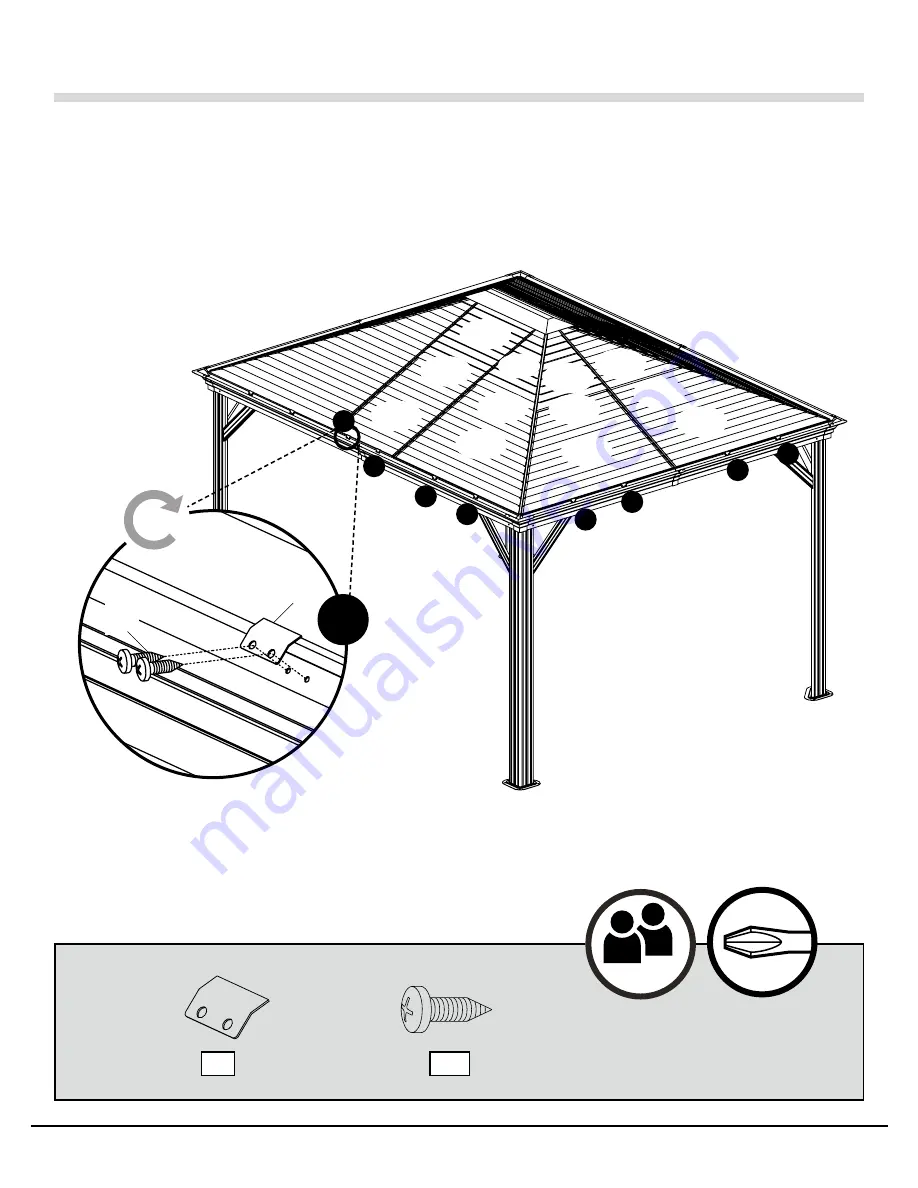 Sojag 500-8163308 Assembly Manual Download Page 22