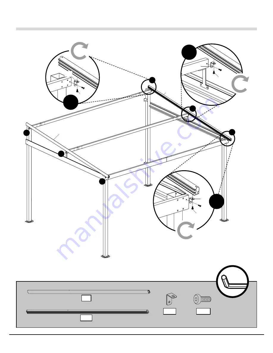 Sojag 500-9159608 Assembly Manual Download Page 13