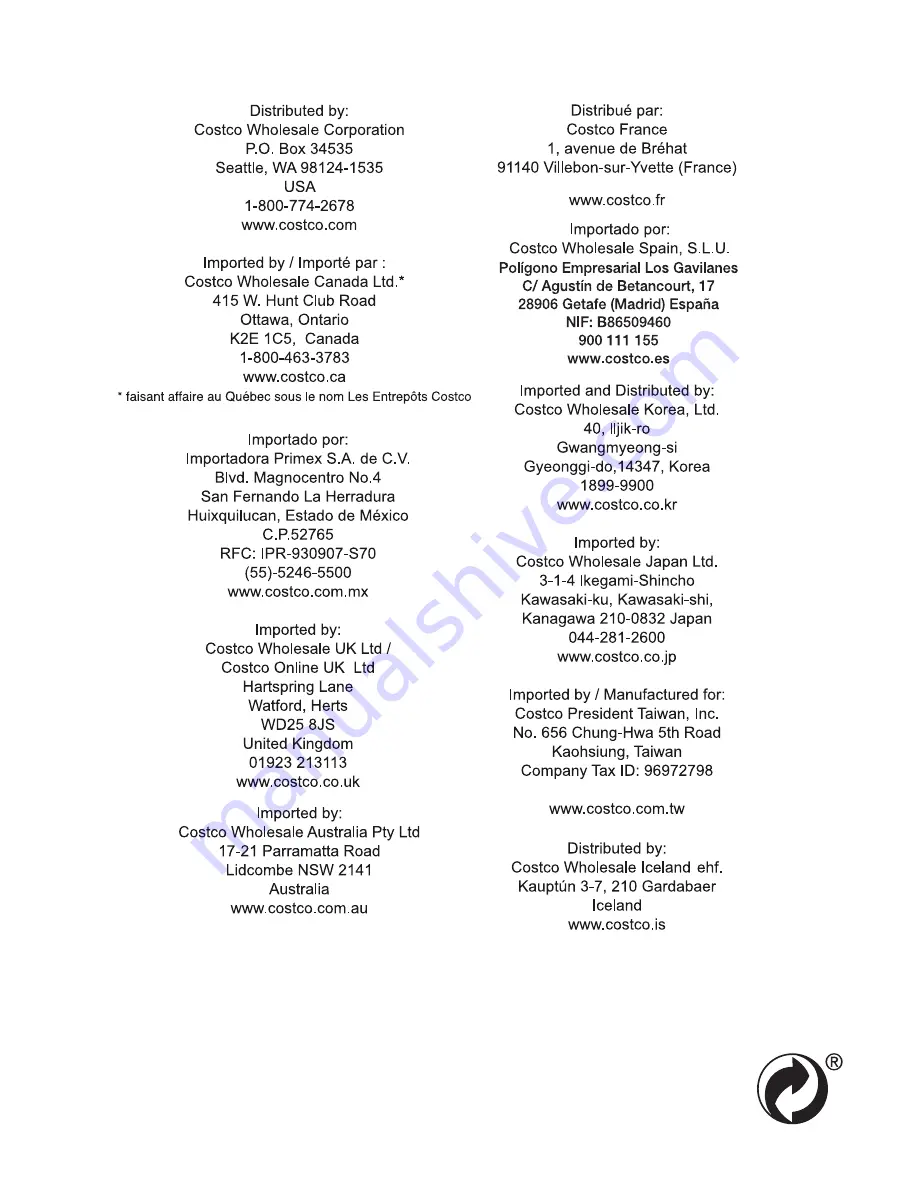 Sojag 500-9159608 Assembly Manual Download Page 23