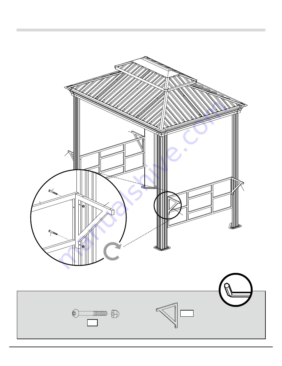 Sojag 500-9162387 Assembly Manual Download Page 23