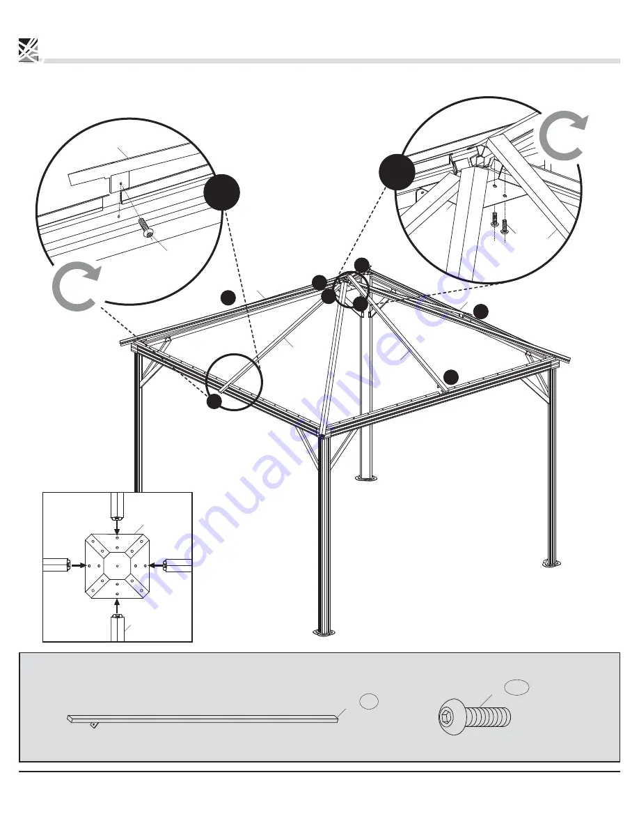 Sojag 772830157154 Assembly Manual Download Page 15