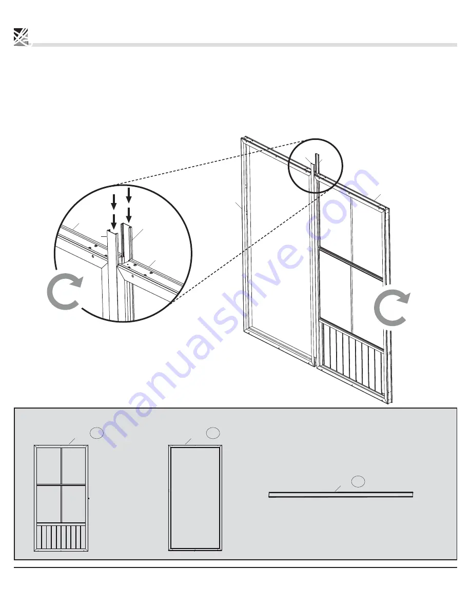 Sojag Octogonal Solarium E999-5144048 Скачать руководство пользователя страница 7