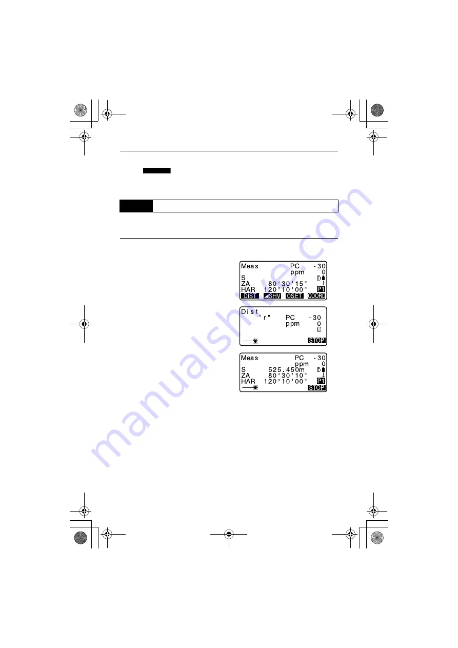 Sokkia 130R Series Operator'S Manual Download Page 45