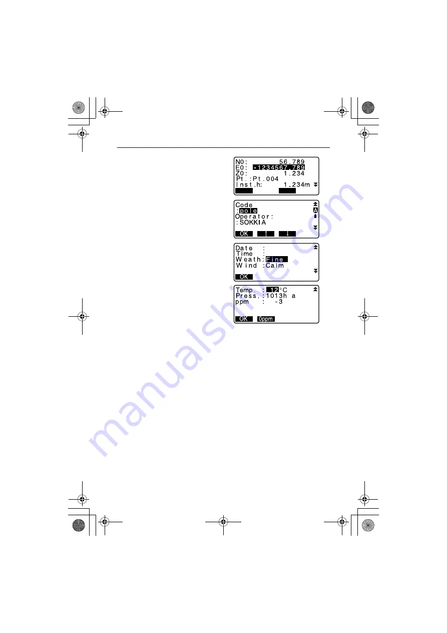 Sokkia 130R Series Operator'S Manual Download Page 98