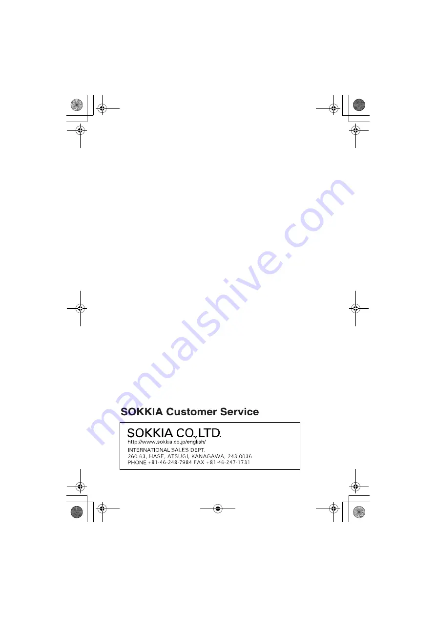 Sokkia 130R Series Operator'S Manual Download Page 181