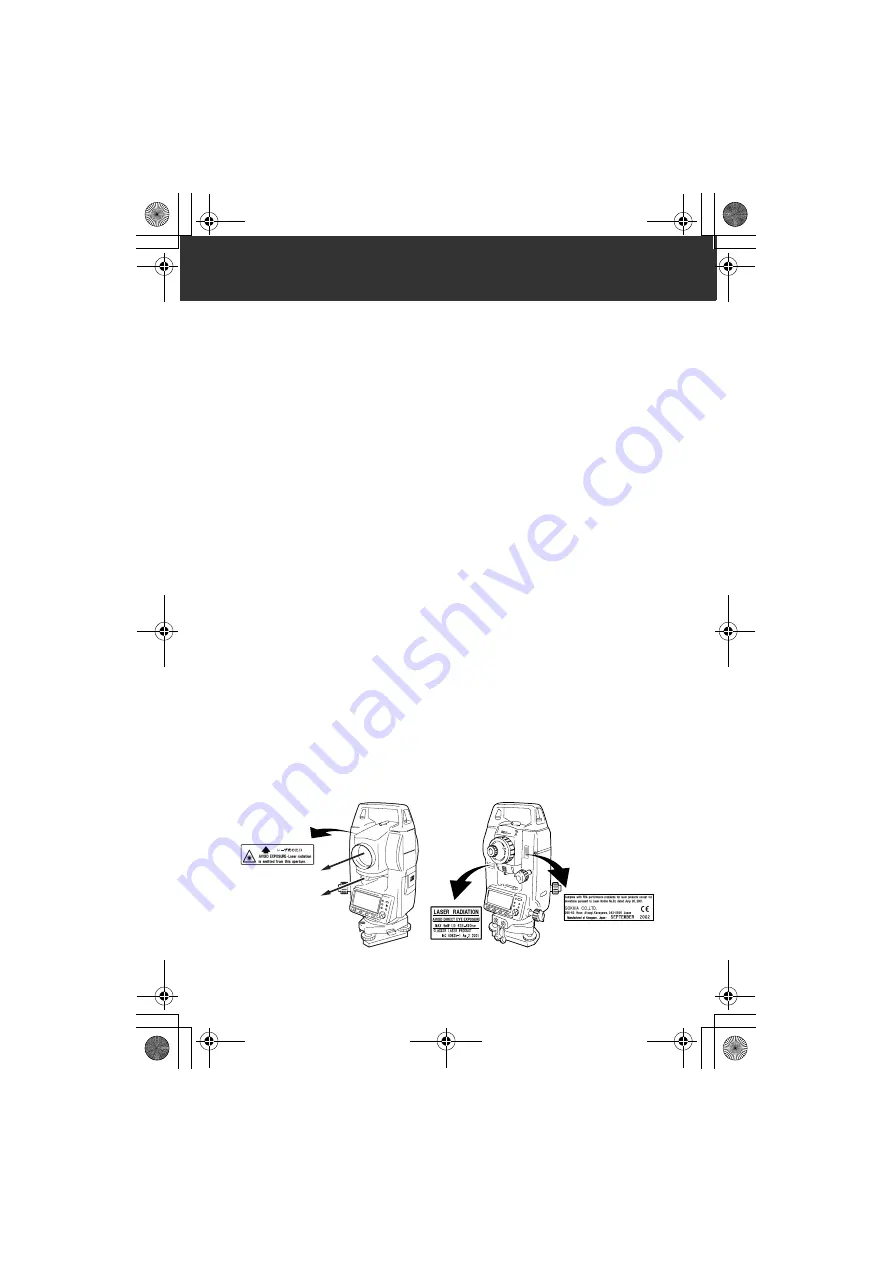 Sokkia 30R Series Operator'S Manual Download Page 15