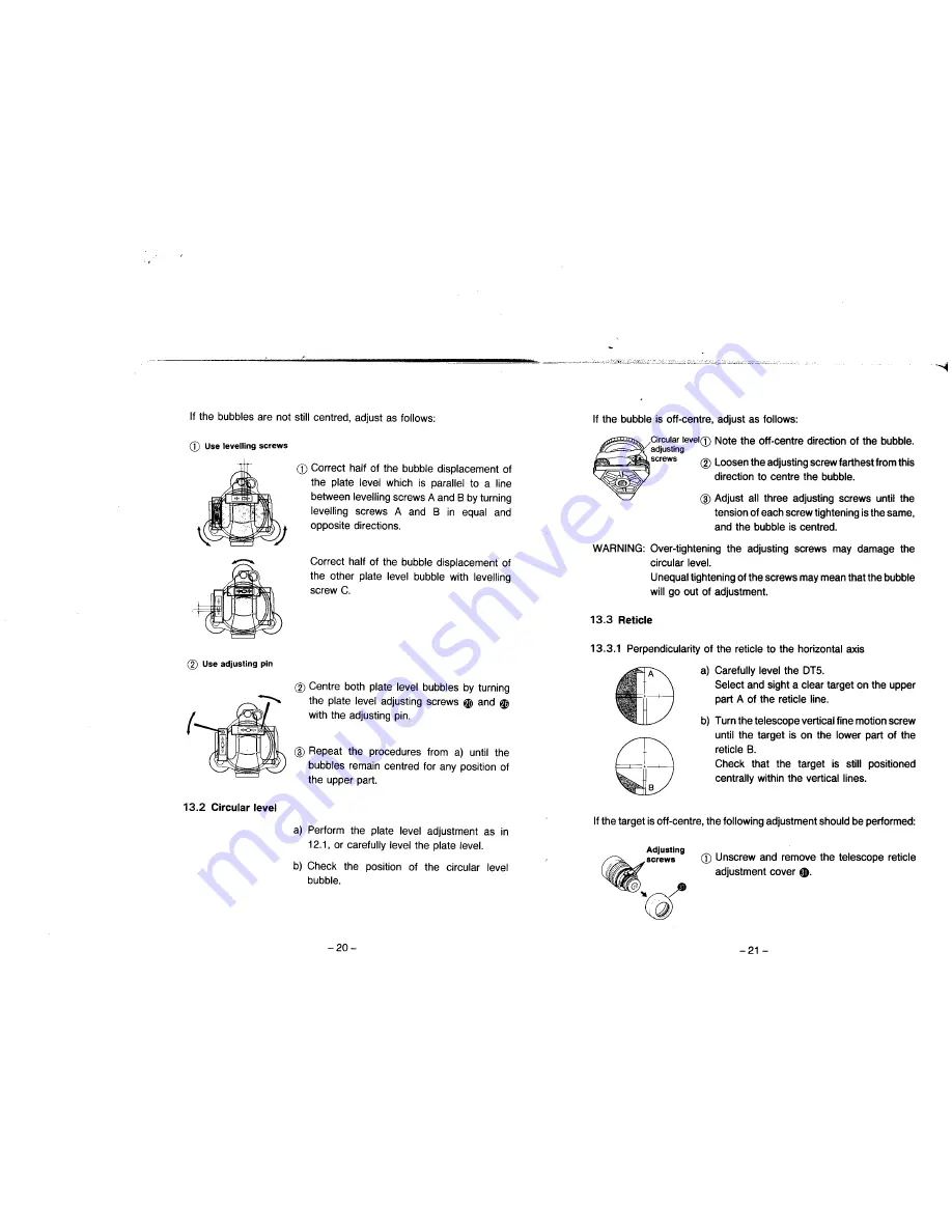 Sokkia DT5 Operating Manual Download Page 15