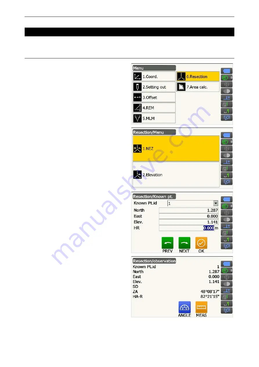 Sokkia iX-1001 Operator'S Manual Download Page 81