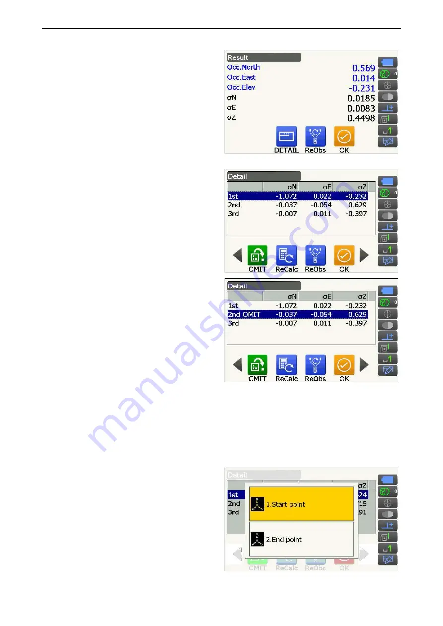 Sokkia iX-1001 Operator'S Manual Download Page 83