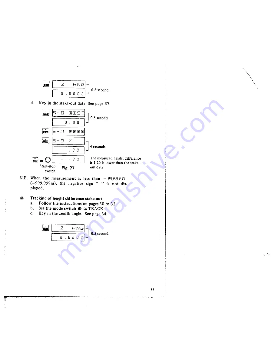 Sokkia SDM3E Operation Manual Download Page 56