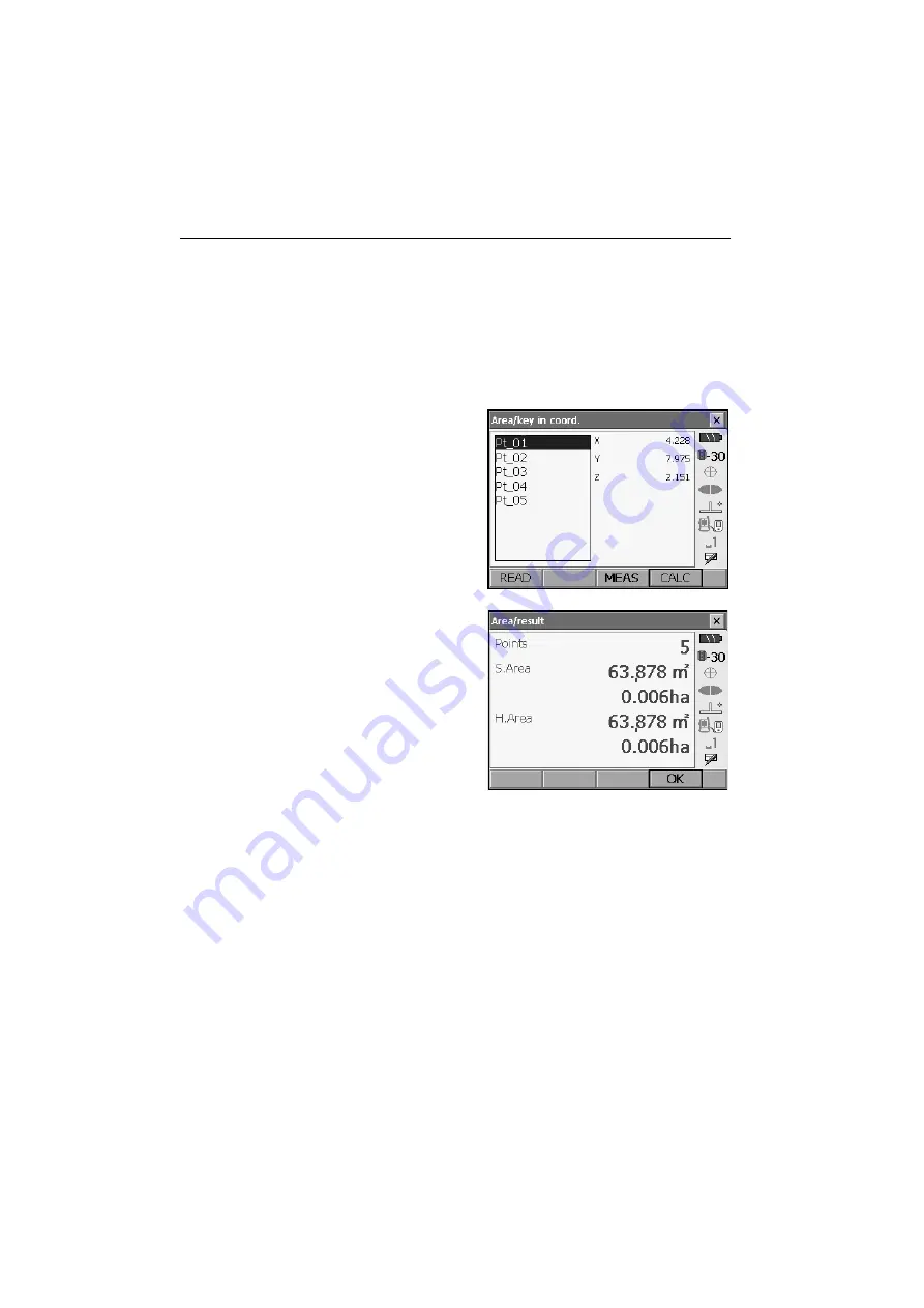 Sokkia SRX1 Operator'S Manual Download Page 124