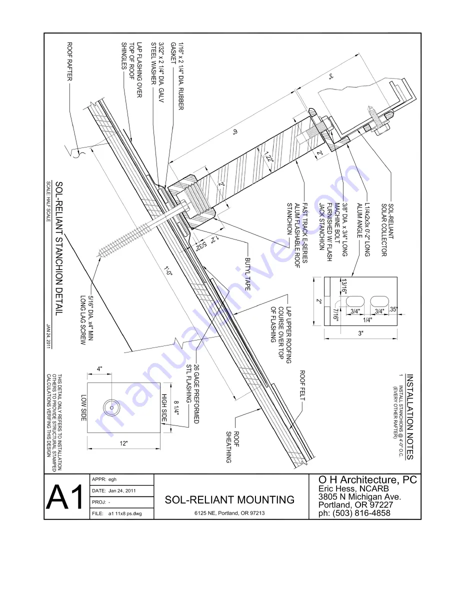 Sol-Reliant OG 300-2004008A Installation, Operation And Maintenance Manual Download Page 15