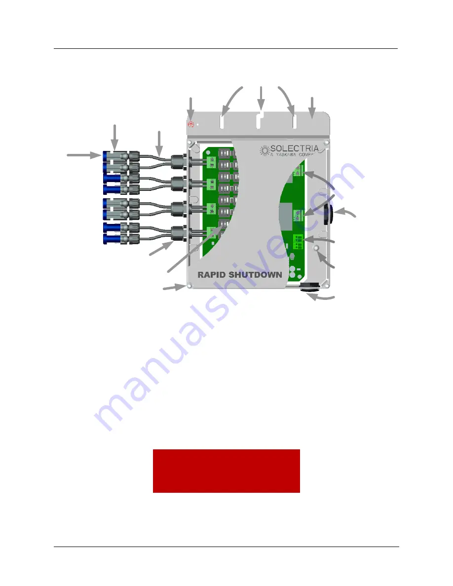 Solectria Solar Rapid Shutdown Installation And Operation Manual Download Page 5