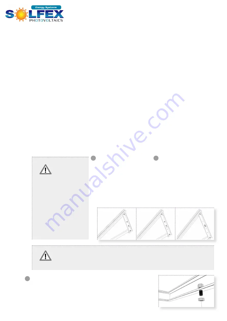 Solfex SOLAR CANOPY Installation Manual Download Page 10