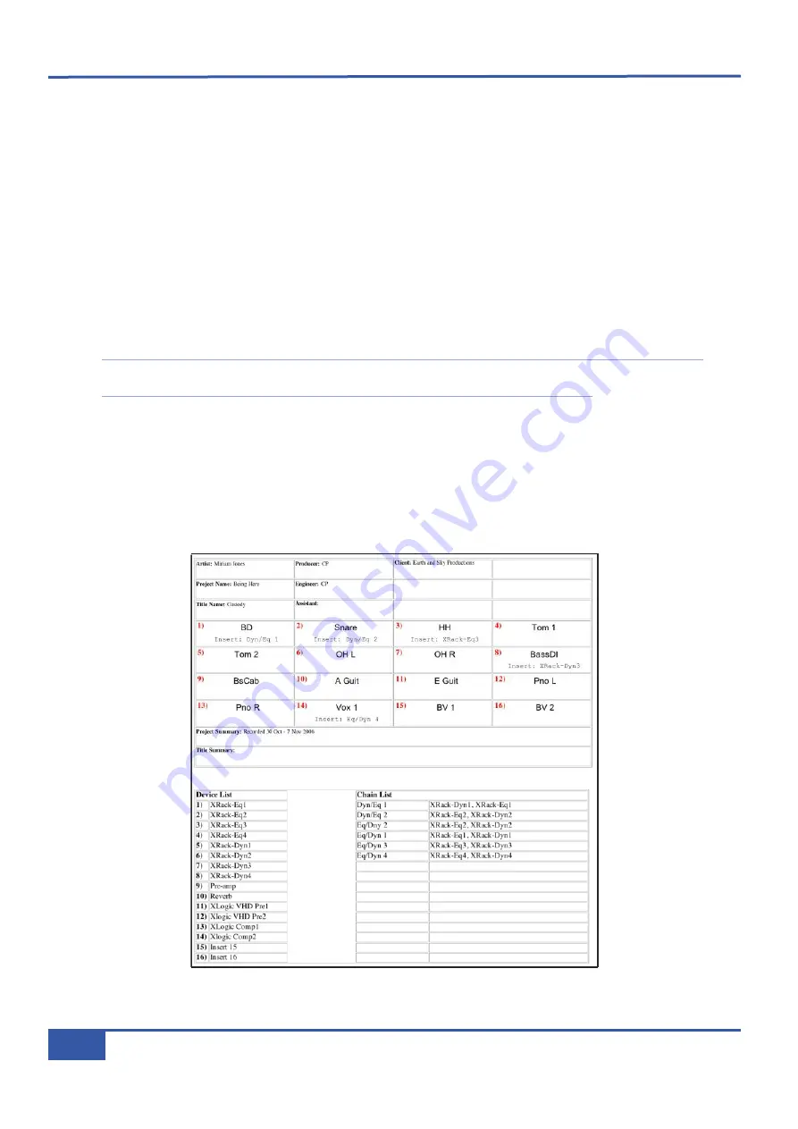 Solid State Logic Matrix Owner'S Manual Download Page 60