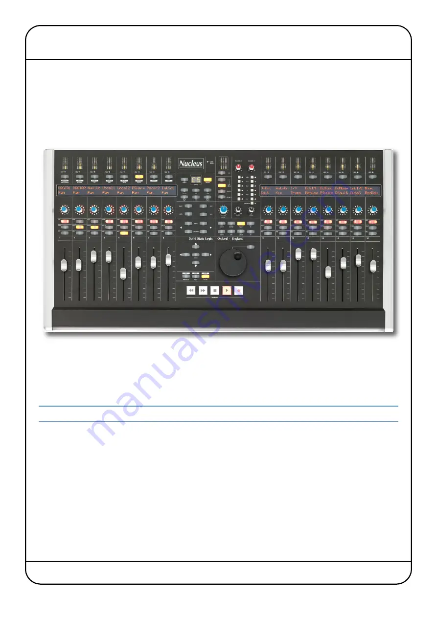 Solid State Logic Nucleus User Manual Download Page 5