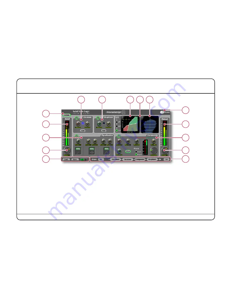 Solid State Logic One Stop Vocal Processing Plug-in Vocalstrip Скачать руководство пользователя страница 6