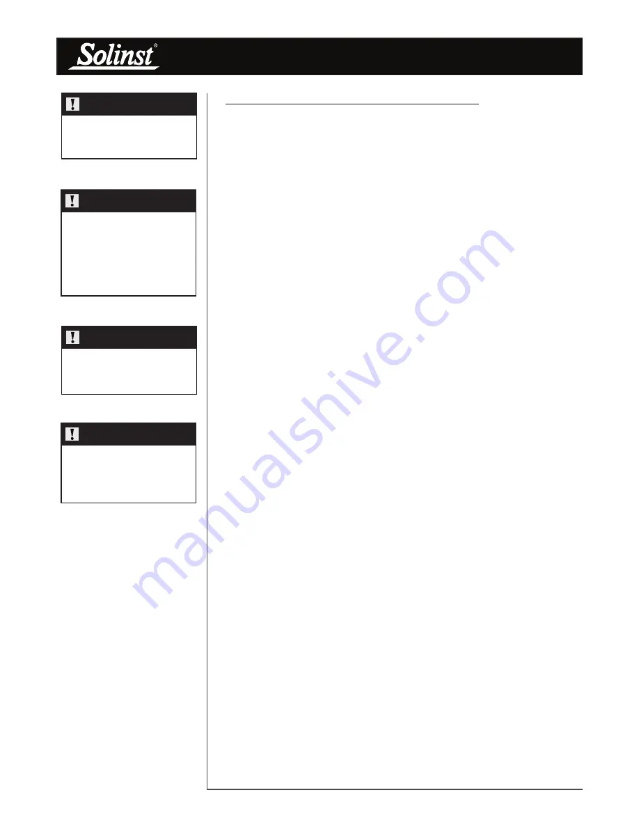 Solinst AquaVent SDI-12 User Manual Download Page 7