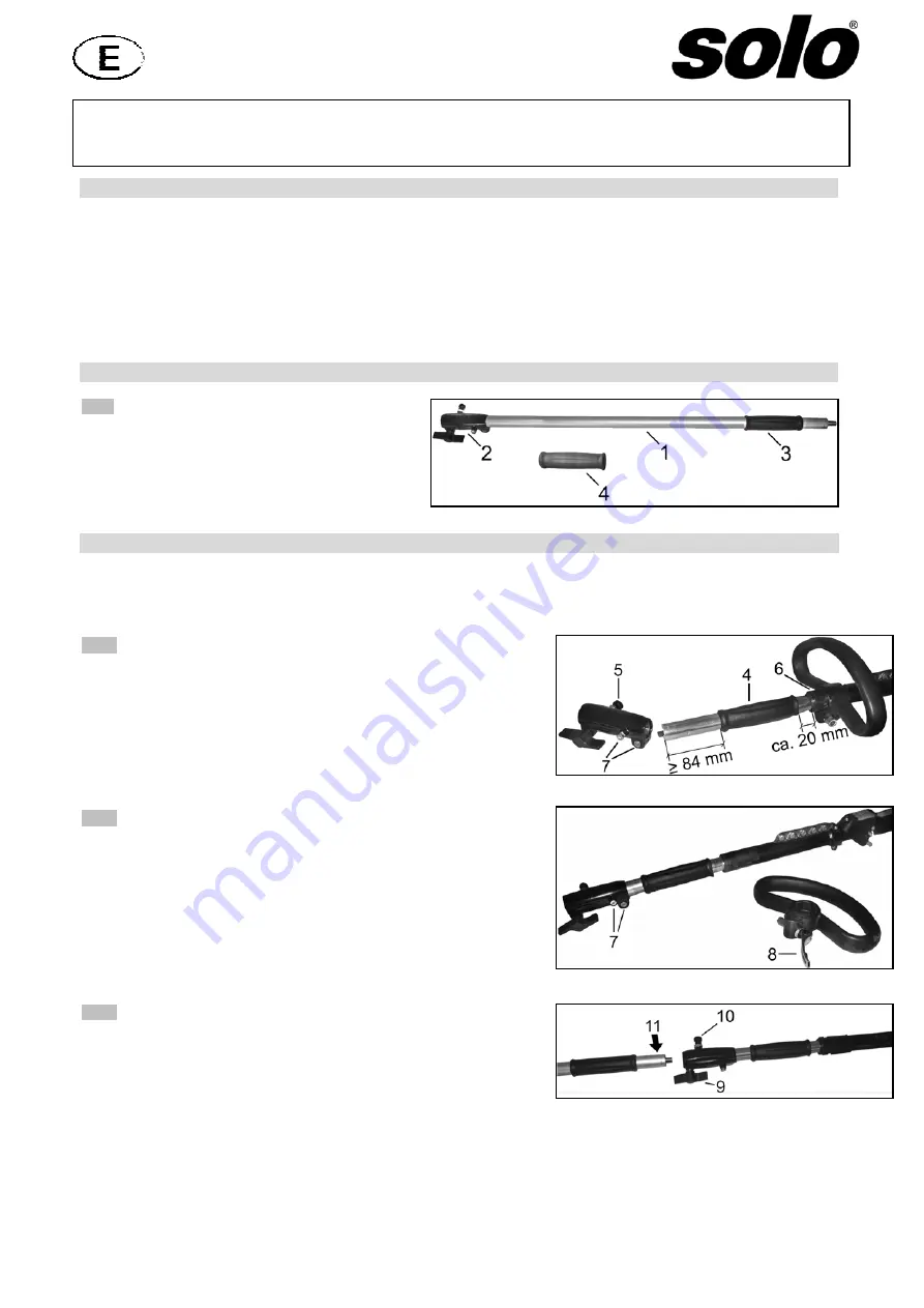 Solo 69 00 608 Assembly Instructions Download Page 4