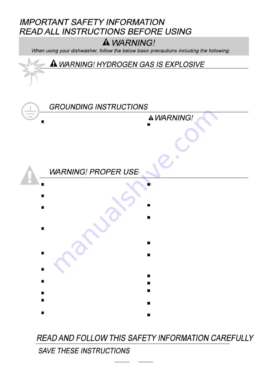 Solorock SRDW180813S Instruction Manual Download Page 3