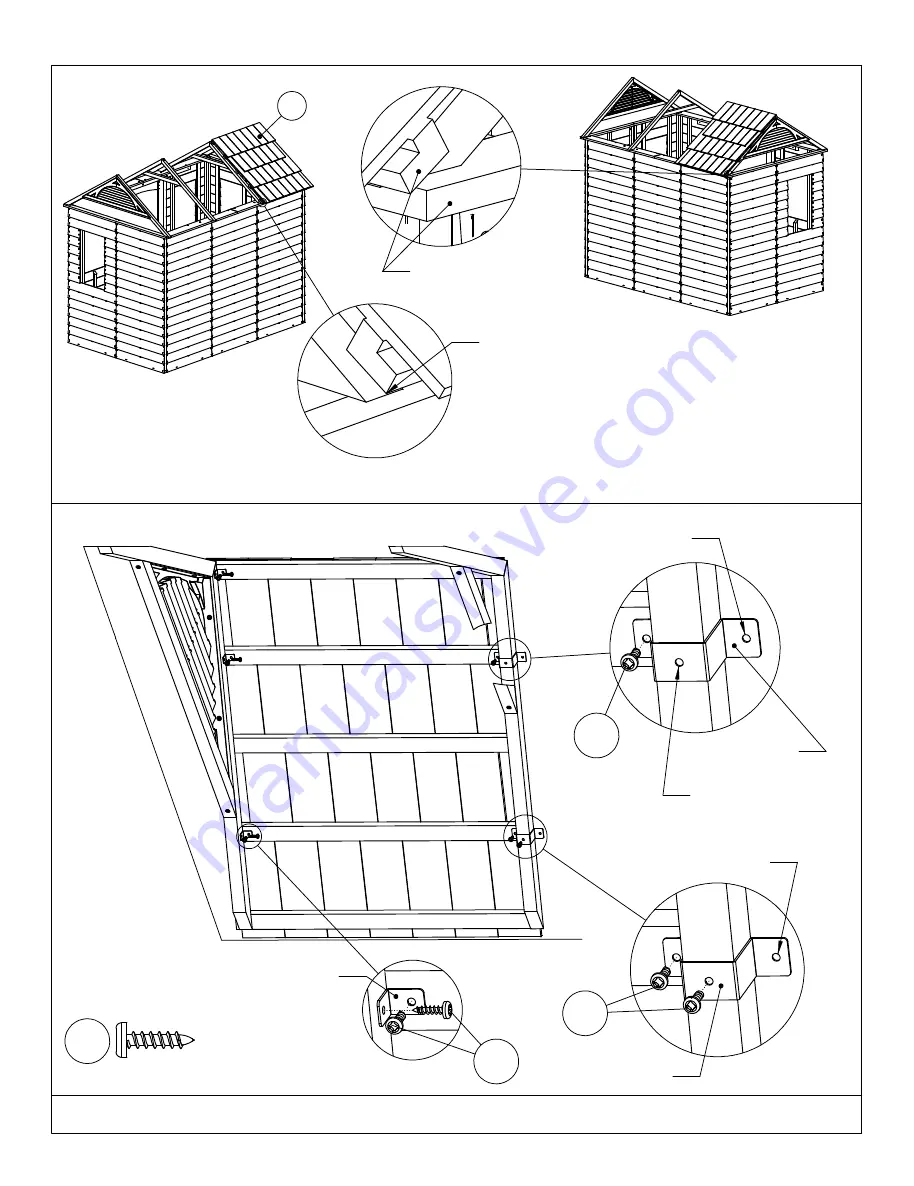 Solowave Design Big Backyard SAVANNAH PLAYHOUSE Скачать руководство пользователя страница 16