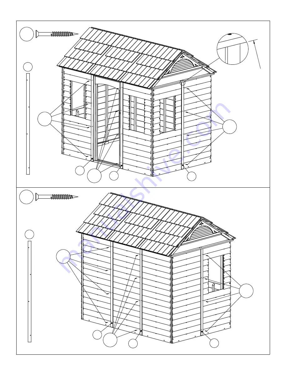 Solowave Design Big Backyard SAVANNAH PLAYHOUSE Скачать руководство пользователя страница 18