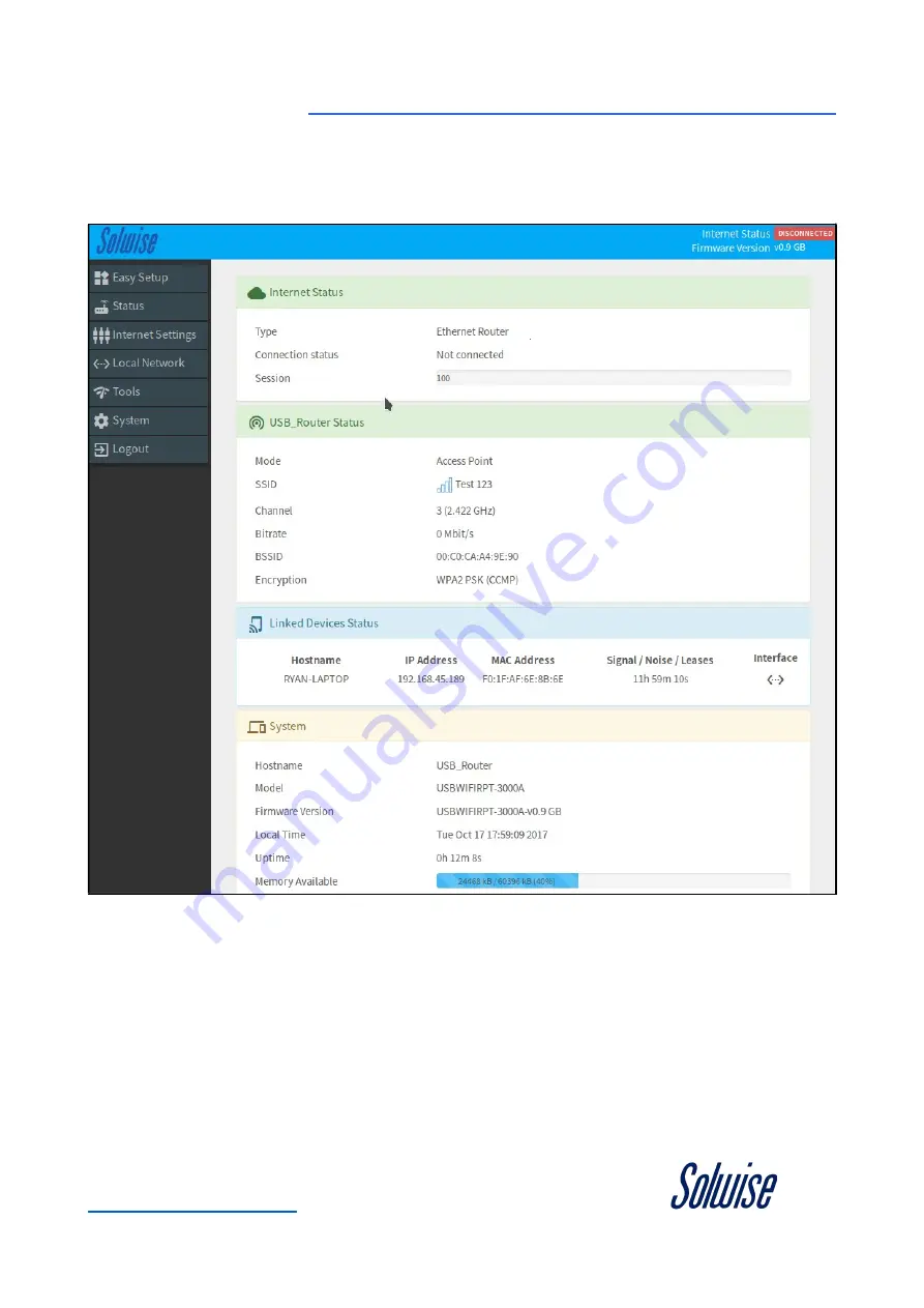 Solwise Patriot-DB Скачать руководство пользователя страница 30