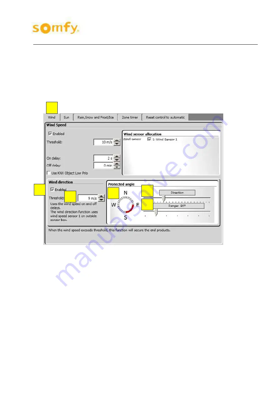 SOMFY animeo KNX Master Control W2 Скачать руководство пользователя страница 52