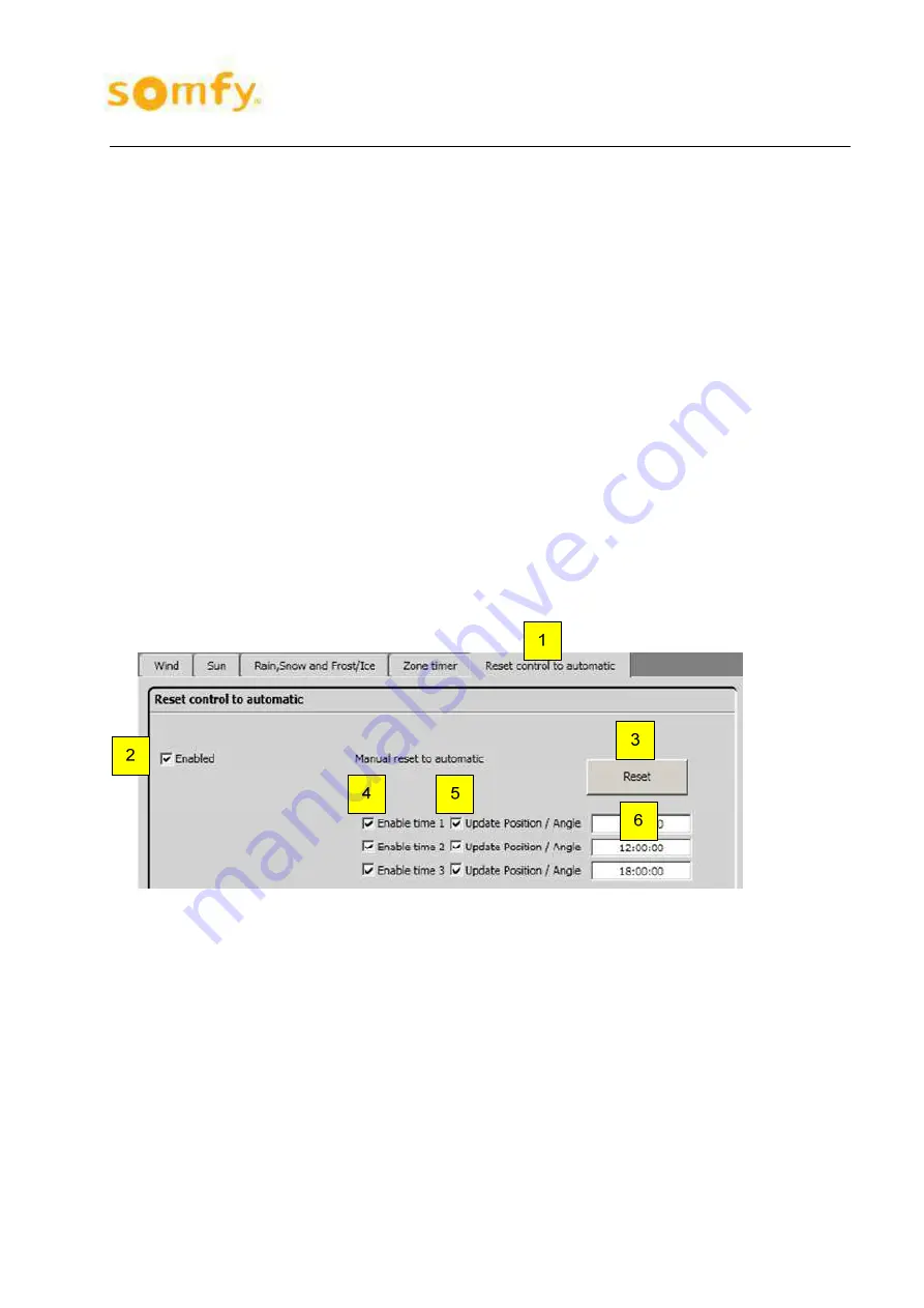 SOMFY animeo KNX Master Control W2 Manual Download Page 64