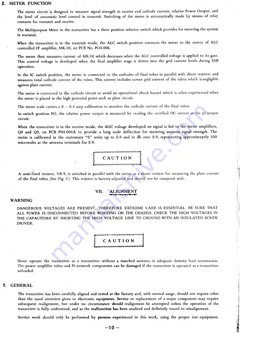 Sommerkamp TS 288A Instruction Manual Download Page 12