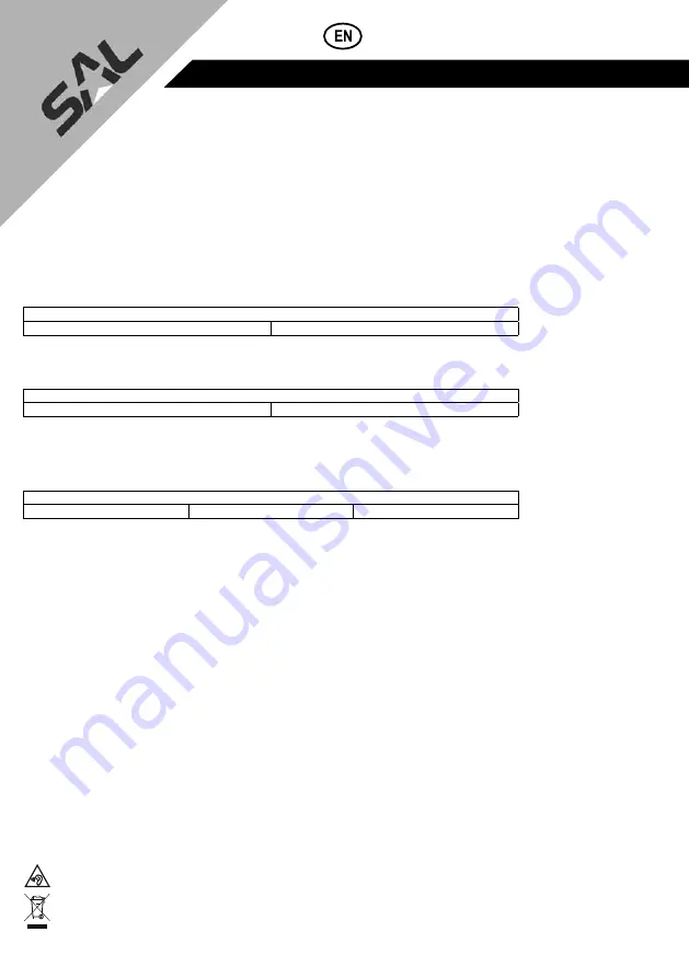 Somogyi SAL BX 1065 Instruction Manual Download Page 4