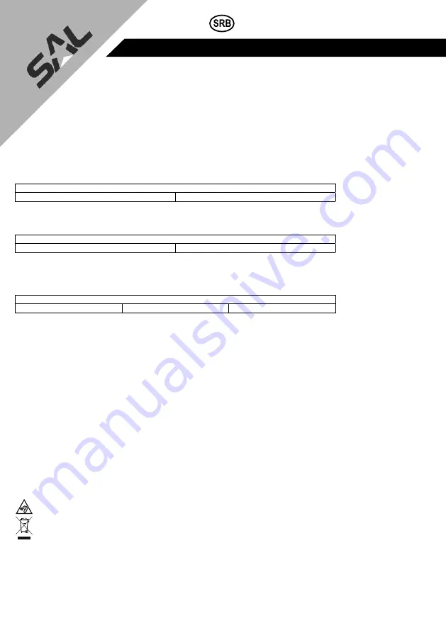 Somogyi SAL BX 1065 Instruction Manual Download Page 7