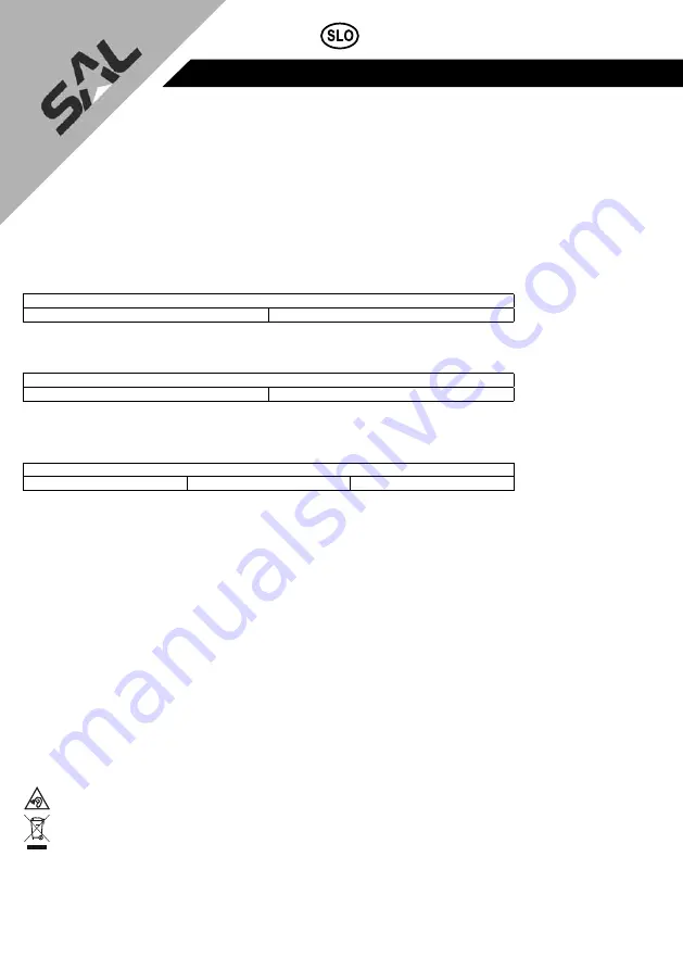 Somogyi SAL BX 1065 Instruction Manual Download Page 8