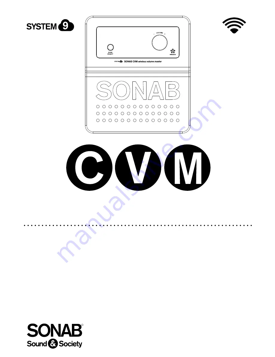 Sonab CVM User Manual Download Page 1