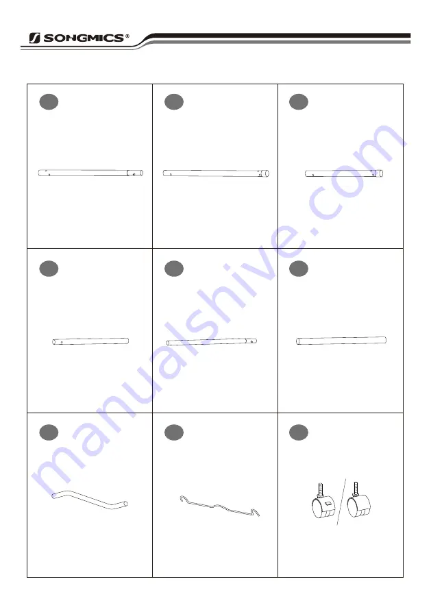 Songmics LSF005 Manual Download Page 7