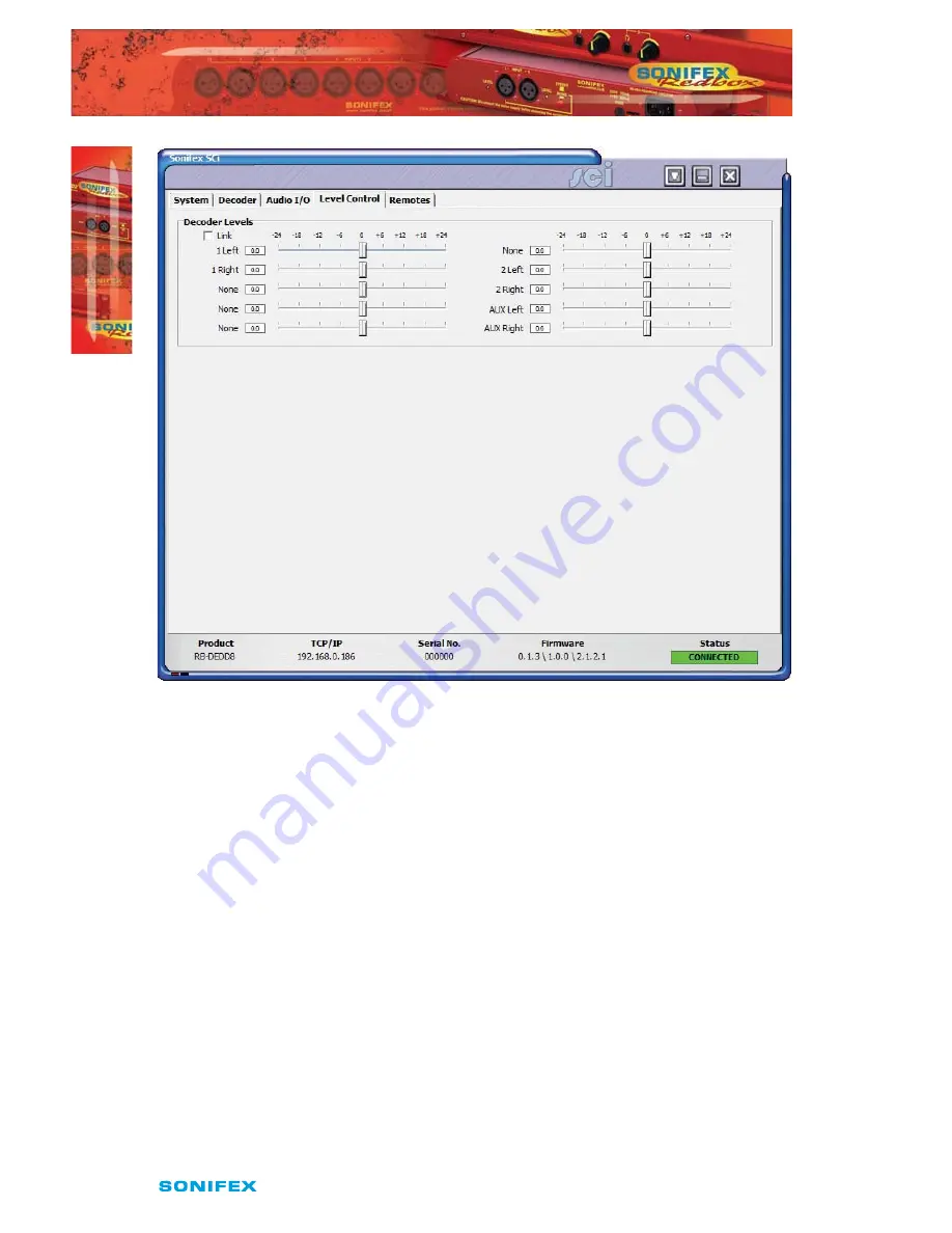 Sonifex Redbox RB-DEDD8 User Handbook Manual Download Page 48