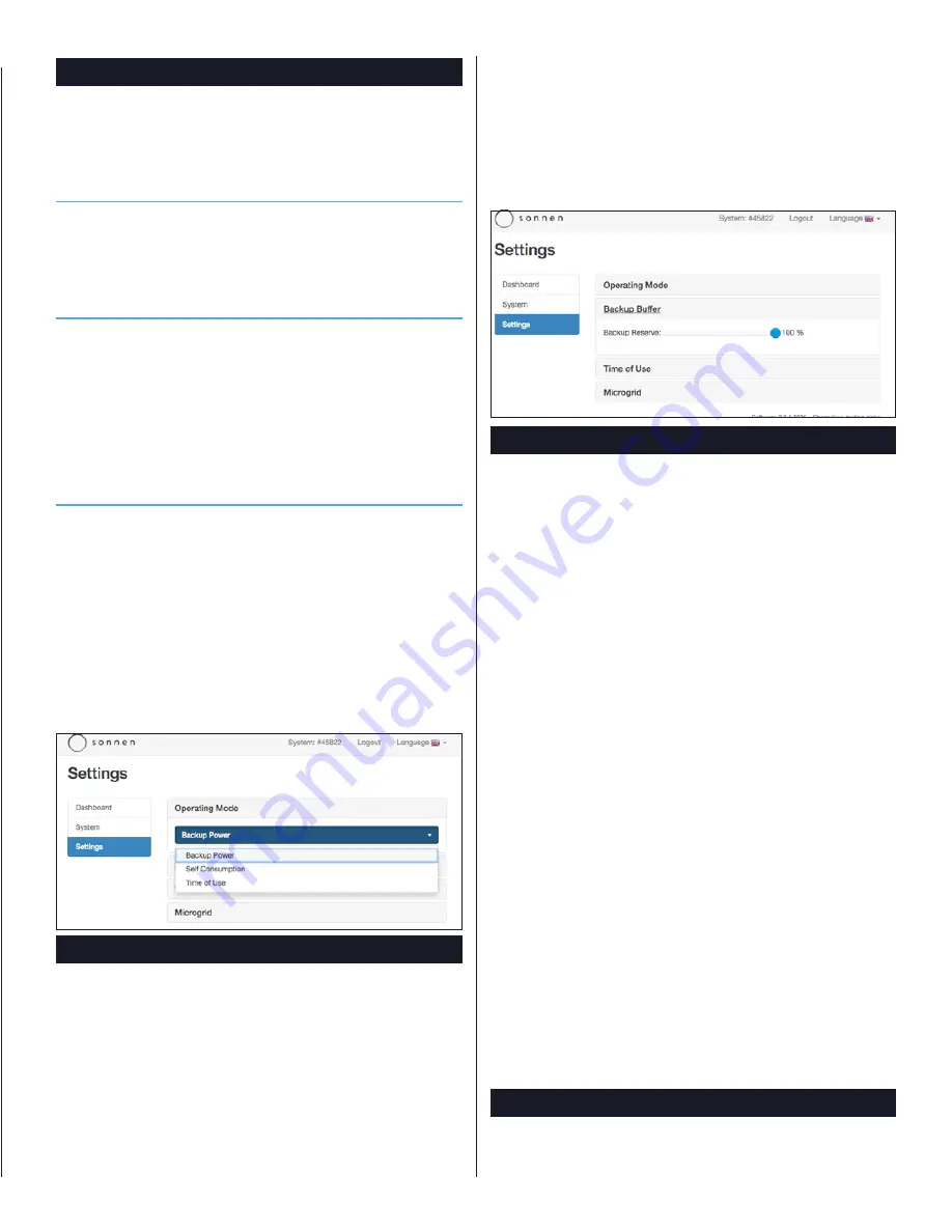 Sonnen sonnenBatterie eco Gen 2 User Manual Download Page 21