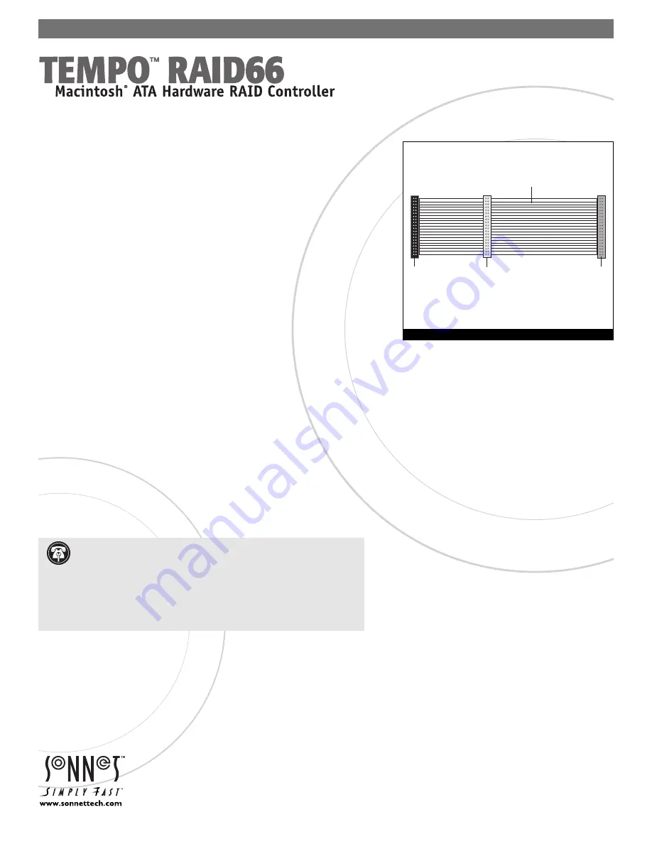 Sonnet TEMPO RAID66 Скачать руководство пользователя страница 1