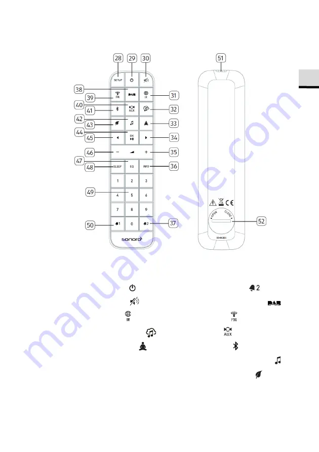 Sonoro RELAX SO-810 Operating Manual Download Page 123