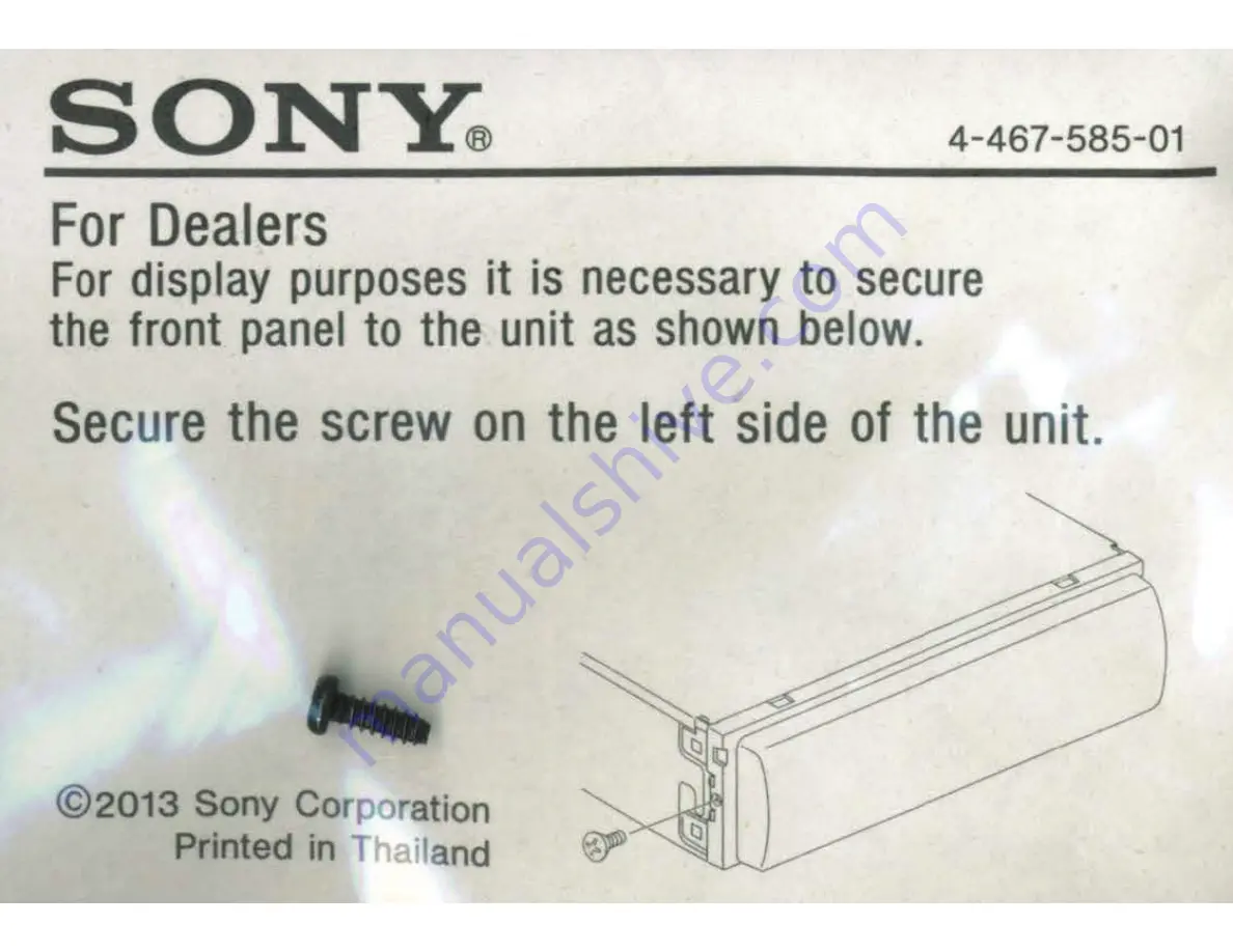 Sony 158N5100BT Operating Instructions Manual Download Page 41