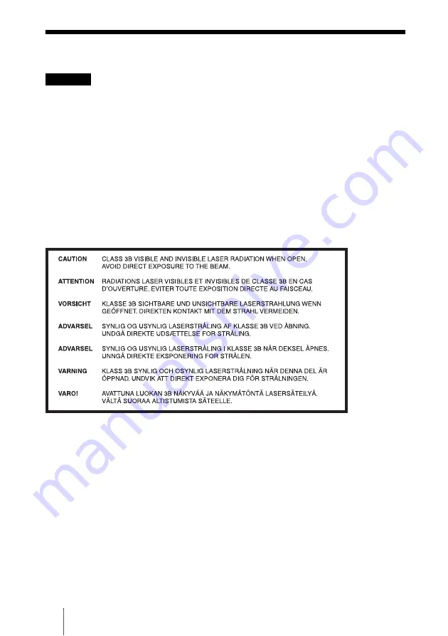 Sony 2-586-675-11 (1) Operating Instructions Manual Download Page 2