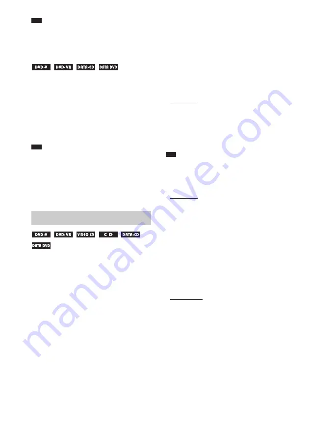 Sony 3-283-045-11(1) Operating Instructions Manual Download Page 40