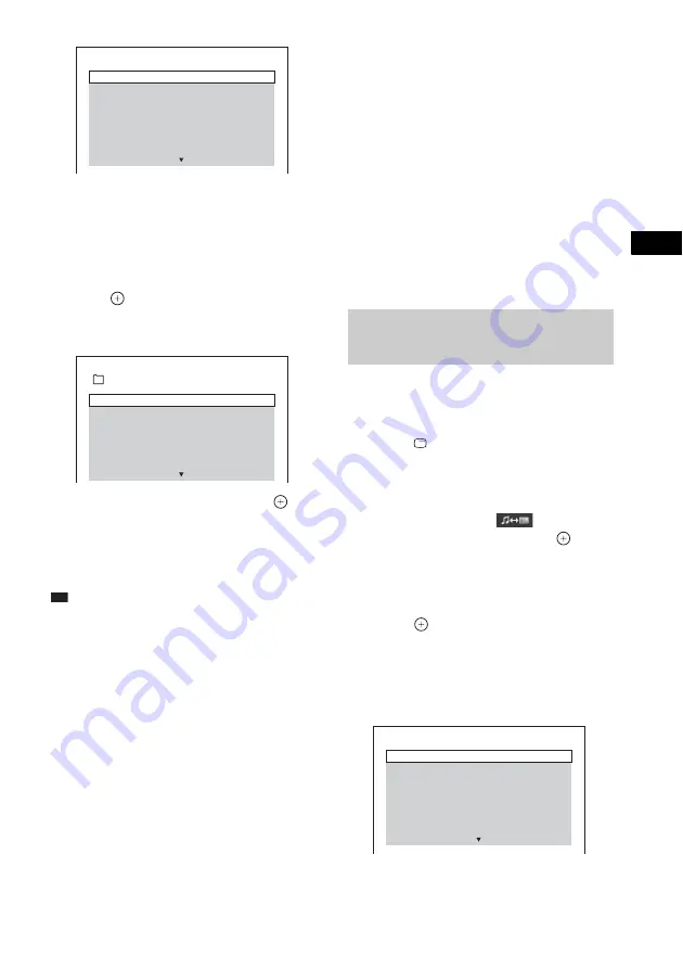 Sony 3-283-045-11(1) Operating Instructions Manual Download Page 73