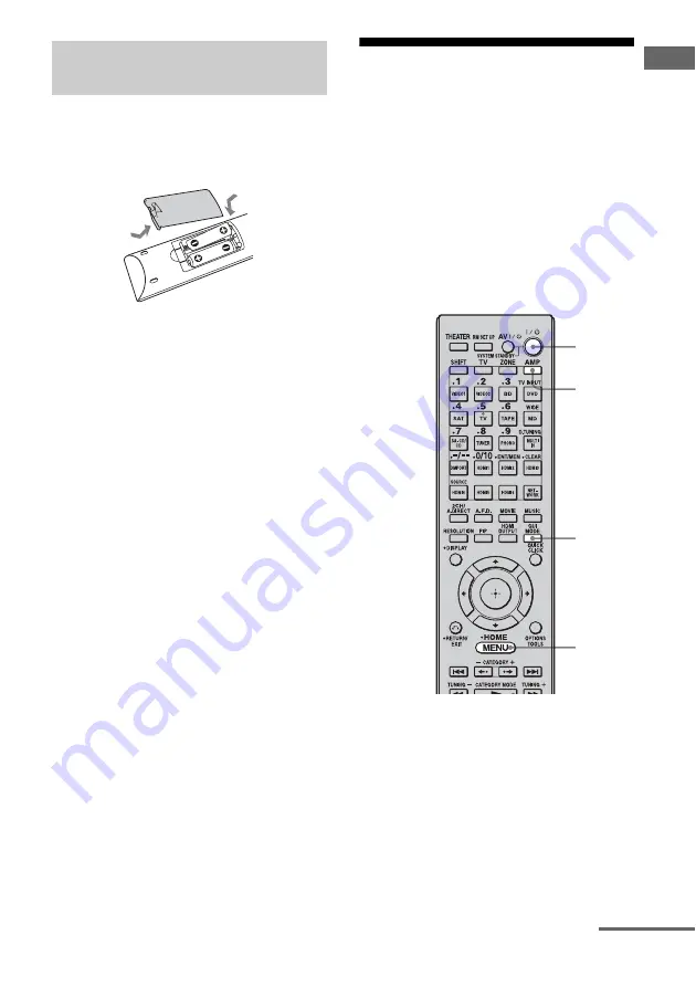 Sony 3-875-814-11(1) Operating Instructions Manual Download Page 45