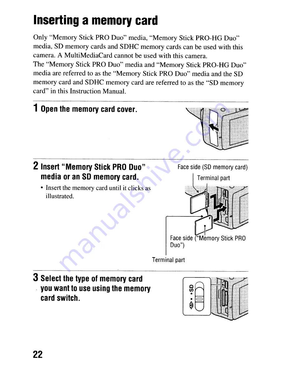 Sony ?330 Instruction Manual Download Page 22