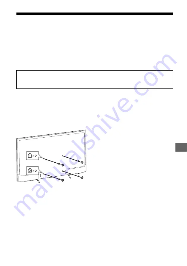 Sony 43X8301C Reference Manual Download Page 271