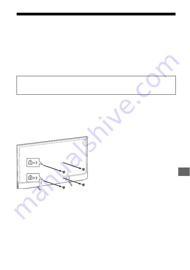 Sony 43X8301C Reference Manual Download Page 311